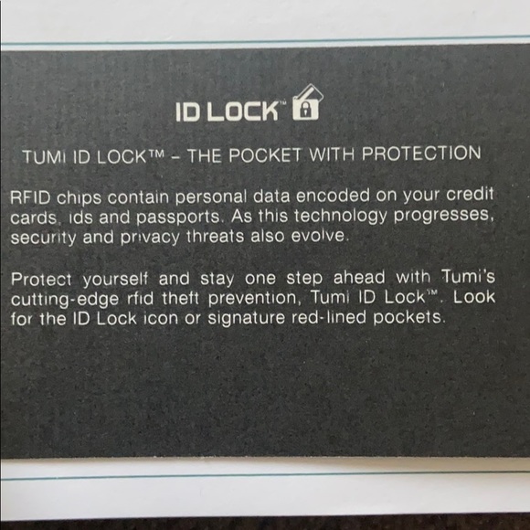 Tumi RFID Voyageur Flap Continental Wallet (NWT) - Picture 4 of 11